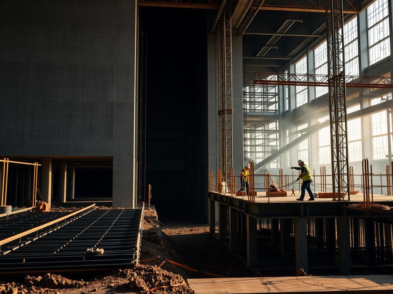 Fourniture chantier complexe industriel